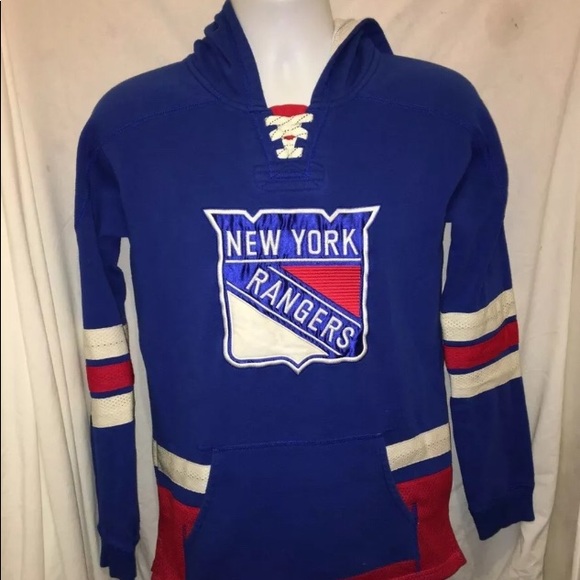 CCM Other - 3/30 New York rangers boys large hoodie 14-16